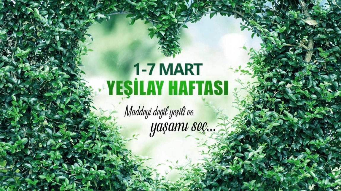 01-07 Mart Yeşilay Haftası